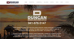 Desktop Screenshot of duncanseawall.com